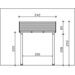 Skan Holz Vordach Paderborn Dach 7