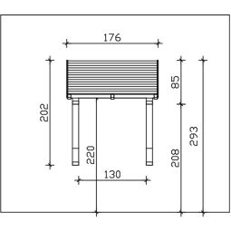 Skan Holz Vordach Potsdam Dach 6