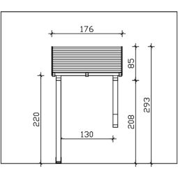 Skan Holz Vordach Potsdam Dach 6