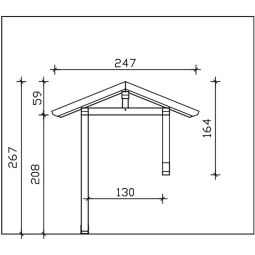 Skan Holz Vordach Siegen Dach 5
