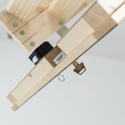 DOLLE Holz Bodentreppe EXTRA 3-teilig, 8