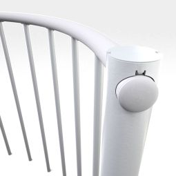 Minka Brüstungsgeländer weiß mit vertikalen 5