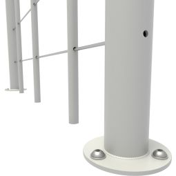 Minka Brüstungsgeländer weiß mit Untergurten 7