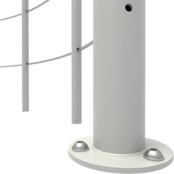 Minka Brüstungsgeländer weiß mit Untergurten 7