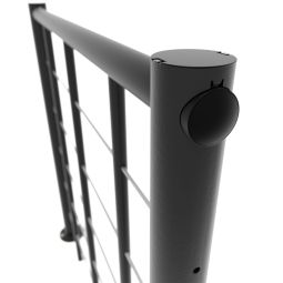 Minka Brüstungsgeländer mit Untergurten und 5