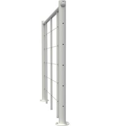 Minka Brüstungsgeländer mit Untergurten und 3