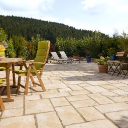 KANN Terrassenplatten Old Town Grundpaket 3