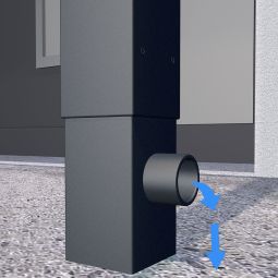 gutta Rechteckvordach BS Plus mit 8