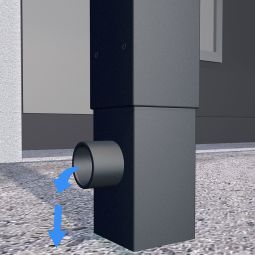 gutta Rechteckvordach BS Plus mit 7