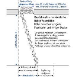 Wellhöfer Scherentreppe mit Stirnbrett waagrecht 4