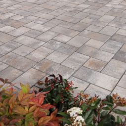 EHL Pflastersteine CityDrän Formatmix muschelkalk 3