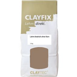 ClayTec Lehm-Anstrich CLAYFIX Siena-Braun 6