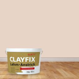 ClayTec Lehm-Anstrich CLAYFIX Siena-Braun 4