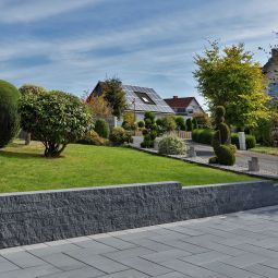 KANN Gartenmauer Cubaro anthrazit Mauersteine 6