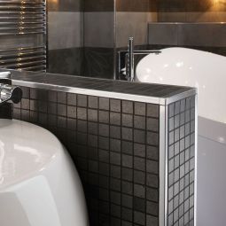 BLANKE Fliesenschiene CUBELINE Edelstahl 9mm 7