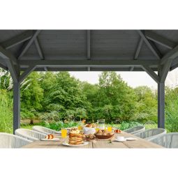 Skan Holz Pavillon Cannes Schiefergrau 4