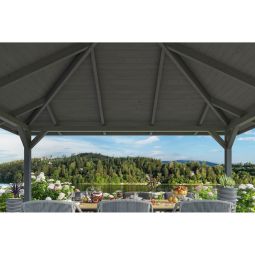 Skan Holz Pavillon Cannes Schiefergrau 7