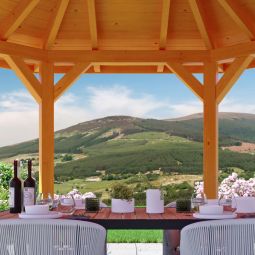 Skan Holz Pavillon Nancy Eiche 7