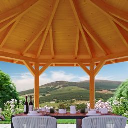 Skan Holz Pavillon Nice Eiche 4