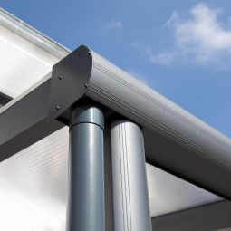 Skan Holz Terrassenüberdachung Genua Terrassendach 14