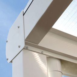 Skan Holz Terrassenüberdachung Genua Terrassendach 12