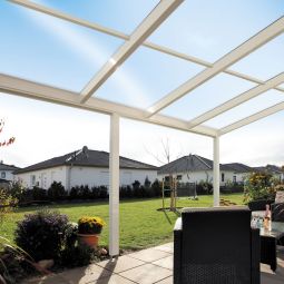 Skan Holz Terrassenüberdachung Monza Terrassendach 6