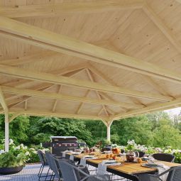 Skan Holz Pavillon Orleans Naturbelassen 7