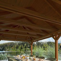 Skan Holz Pavillon Orleans Nussbaum 7