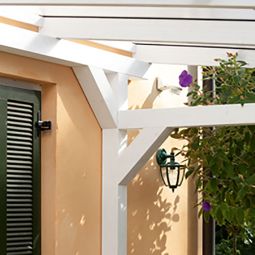 Skan Holz Terrassenüberdachung Siena Terrassendach 7