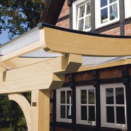 Skan Holz Terrassenüberdachung Verona Terrassendach 8