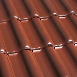 Erlus Flachdachpfanne E58 S kupferbraun 3