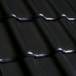 Erlus Flachdachpfanne E58 SL diamantschwarz 3