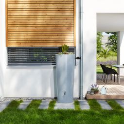 GRAF Regentonne Stone 2in1, silver 3