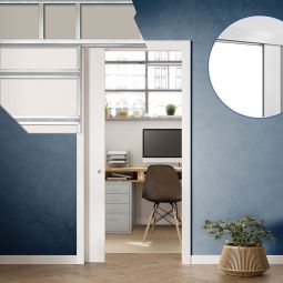 ECLISSE Unico Schiebetür Glas Mattiert 5