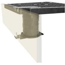 ferax Platten- und Wandabstandshalter Edelstahl 3