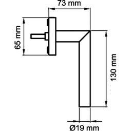 Karcher Fenstergriff Rhodos EF284 Edelstahl 3