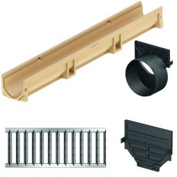 ACO Komplett Set Euroline 2.0 8