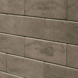 WESERWABEN Gartenmauer Trend-Line Mauerstein Grau-Terra 5