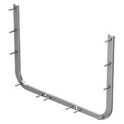 ACO Montage-Schienenset 125x100 cm 4