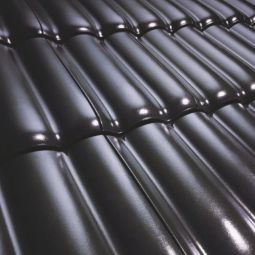 Erlus Designdachziegel Forma anthrazit engobiert 3