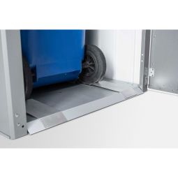 Biohort Mülltonnenbox Alex dunkelgrau-metallic 5