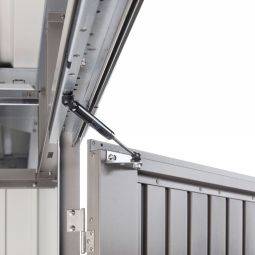 Biohort Gerätehaus HighLine silber-metallic 15
