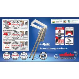 Wellhöfer Bodentreppe GutHolz mit Wärmeschutz, 4