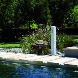 GRAF Granit Wasserzapfsäule lightgranite Wasserzapfstelle 3