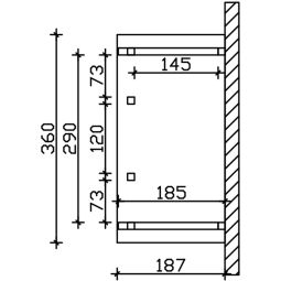 Skan Holz Vordach Stralsund Dach 7