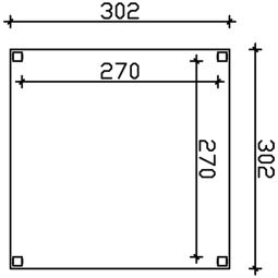 Skan Holz Pavillon Toulouse Schiefergrau 4