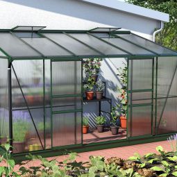 Vitavia Anlehngewächshaus Osiris Tomatenhaus Smaragd 4