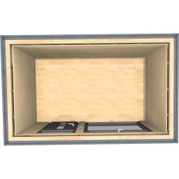 Froese Gartenhaus Homeoffice Modul Hessen 5