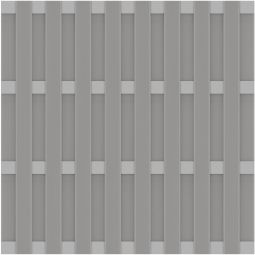 TraumGarten Sichtschutzzaun JUMBO WPC Alu-Design 3