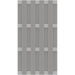 TraumGarten Sichtschutzzaun JUMBO WPC Alu-Design 5